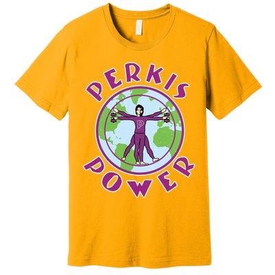 Funny Perkis Power Fitness Logo Premium T-Shirt