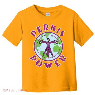 Funny Perkis Power Fitness Logo Toddler T-Shirt