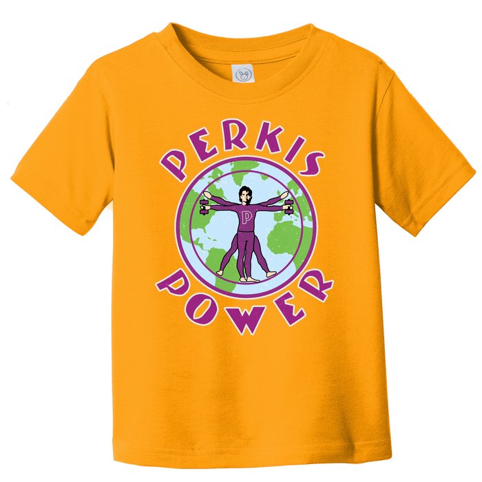 Funny Perkis Power Fitness Logo Toddler T-Shirt