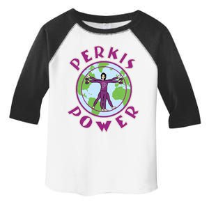 Funny Perkis Power Fitness Logo Toddler Fine Jersey T-Shirt