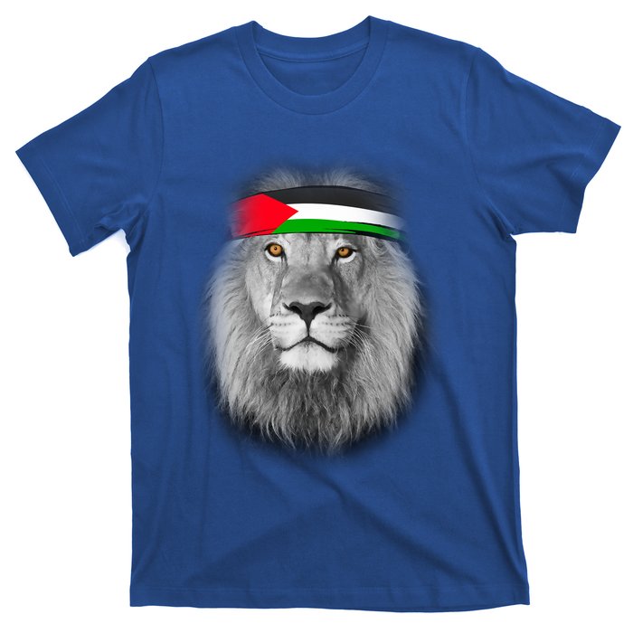 Free Palestine Palestinian Lion Cute Gift T-Shirt