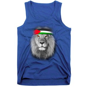 Free Palestine Palestinian Lion Cute Gift Tank Top