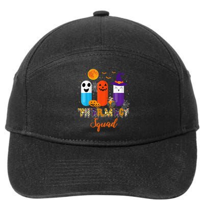 Funny Pills Pharmacy Pharmacist Squad Halloween Costume 7-Panel Snapback Hat