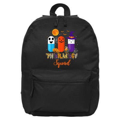 Funny Pills Pharmacy Pharmacist Squad Halloween Costume 16 in Basic Backpack