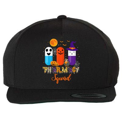 Funny Pills Pharmacy Pharmacist Squad Halloween Costume Wool Snapback Cap