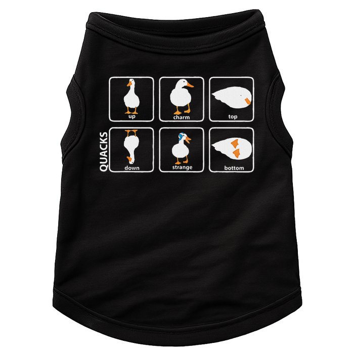 Funny Physics Pun Duck Teacher Science Math Doggie Tank