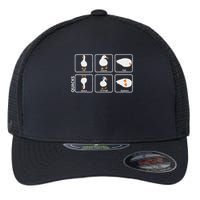 Funny Physics Pun Duck Teacher Science Math Flexfit Unipanel Trucker Cap