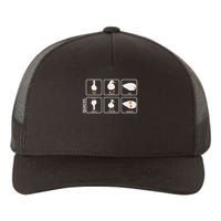 Funny Physics Pun Duck Teacher Science Math Yupoong Adult 5-Panel Trucker Hat