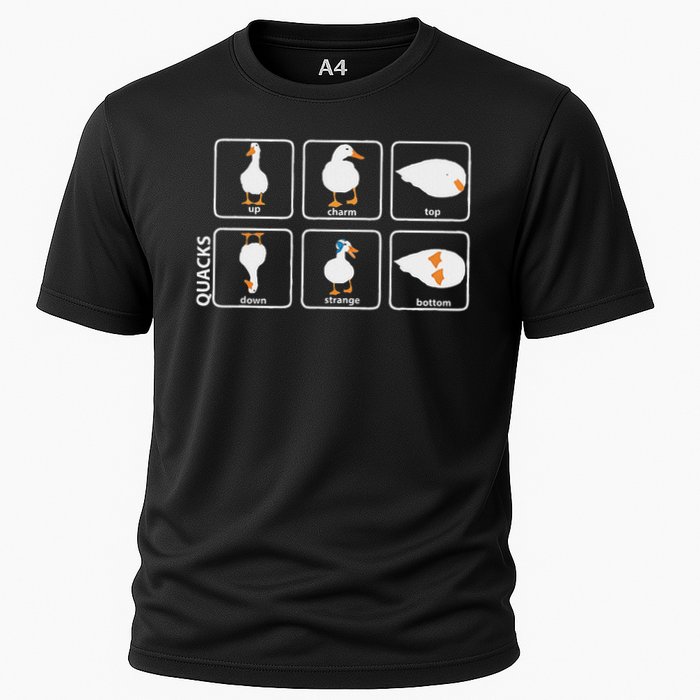 Funny Physics Pun Duck Teacher Science Math Performance Shirt