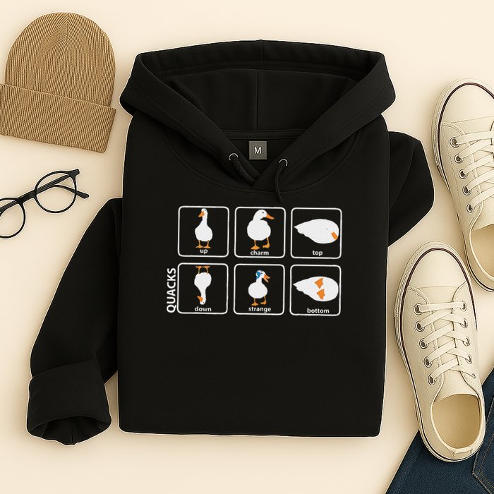 Funny Physics Pun Duck Teacher Science Math Hoodie