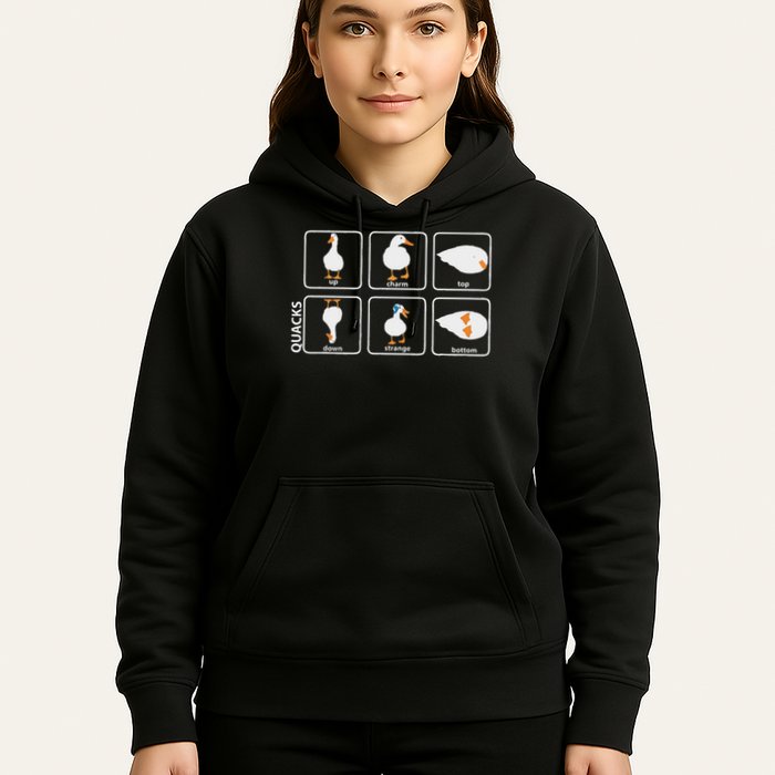 Funny Physics Pun Duck Teacher Science Math Hoodie