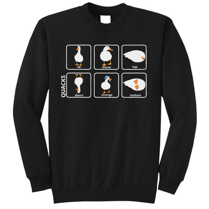 Funny Physics Pun Duck Teacher Science Math Sweatshirt