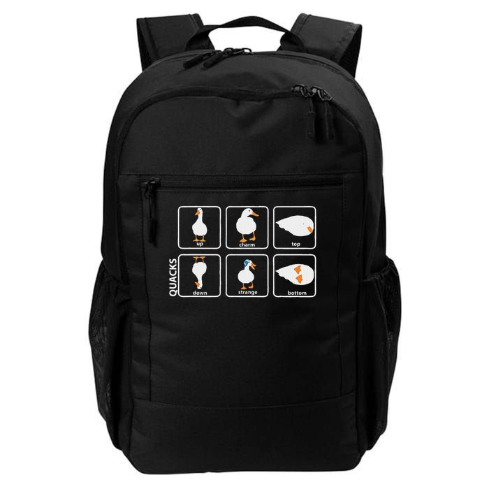 Funny Physics Pun Duck Teacher Science Math Backpack