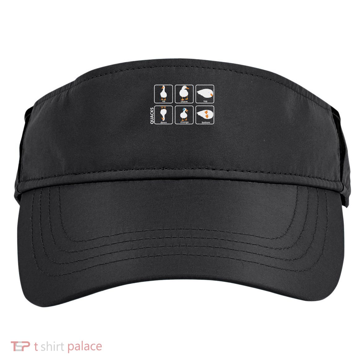 Funny Physics Pun Duck Teacher Science Math Adult Drive Performance Visor