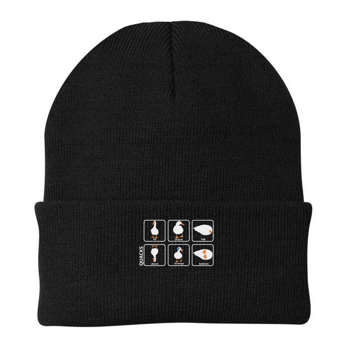 Funny Physics Pun Duck Teacher Science Math Beanie