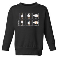 Funny Physics Pun Duck Teacher Science Math Toddler Sweatshirt