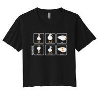 Funny Physics Pun Duck Teacher Science Math Crop Top
