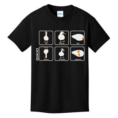 Funny Physics Pun Duck Teacher Science Math Kids T-Shirt
