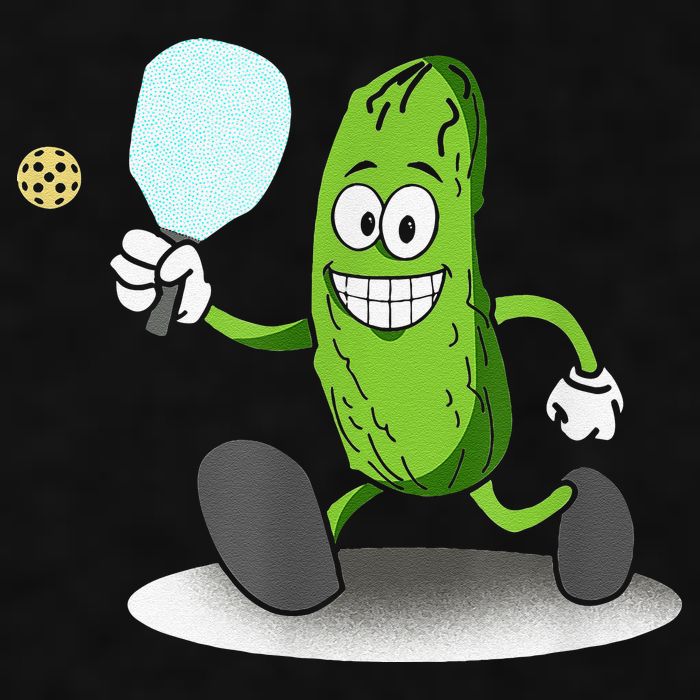 Funny Pickleball Paddle Pickleball Player Dink Retro Ladies PosiCharge Tri-Blend Wicking Tank