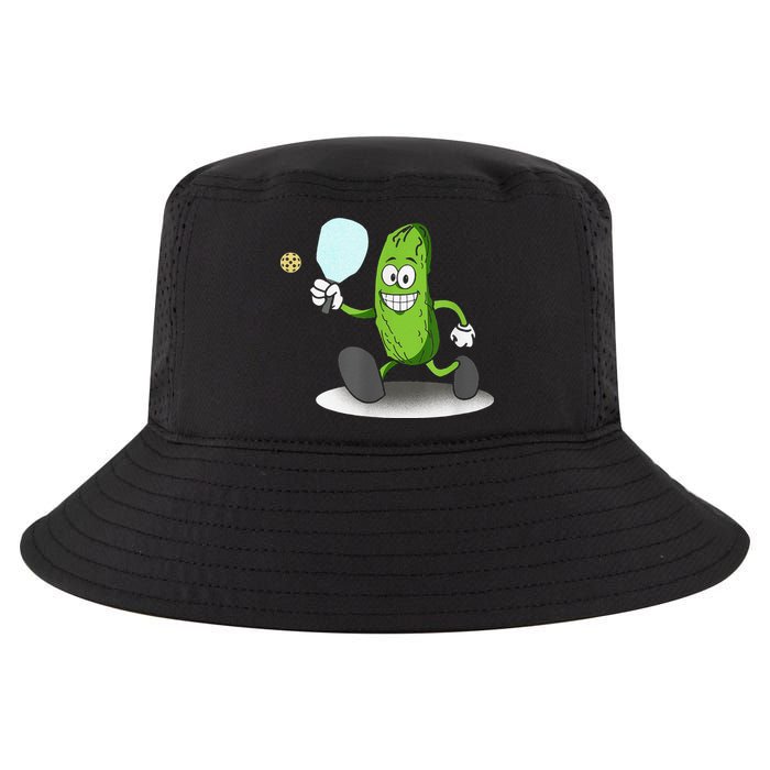 Funny Pickleball Paddle Pickleball Player Dink Retro Cool Comfort Performance Bucket Hat