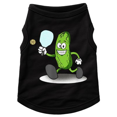 Funny Pickleball Paddle Pickleball Player Dink Retro Doggie Tank