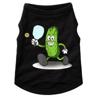Funny Pickleball Paddle Pickleball Player Dink Retro Doggie Tank