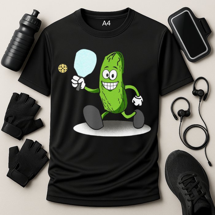 Funny Pickleball Paddle Pickleball Player Dink Retro Performance Shirt