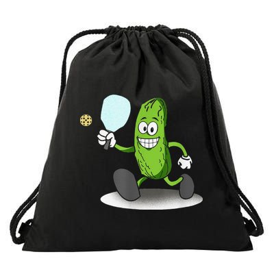 Funny Pickleball Paddle Pickleball Player Dink Retro Drawstring Bag