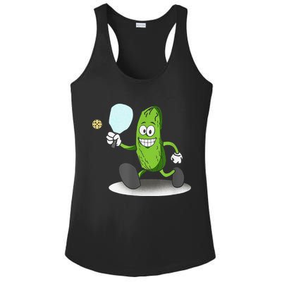 Funny Pickleball Paddle Pickleball Player Dink Retro Ladies PosiCharge Competitor Racerback Tank