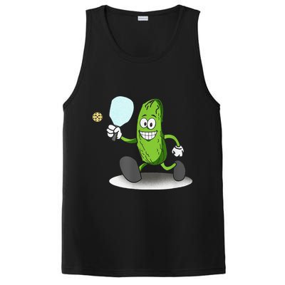 Funny Pickleball Paddle Pickleball Player Dink Retro PosiCharge Competitor Tank