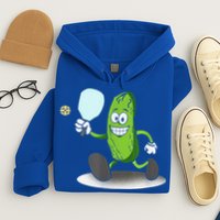 Funny Pickleball Paddle Pickleball Player Dink Retro Hoodie