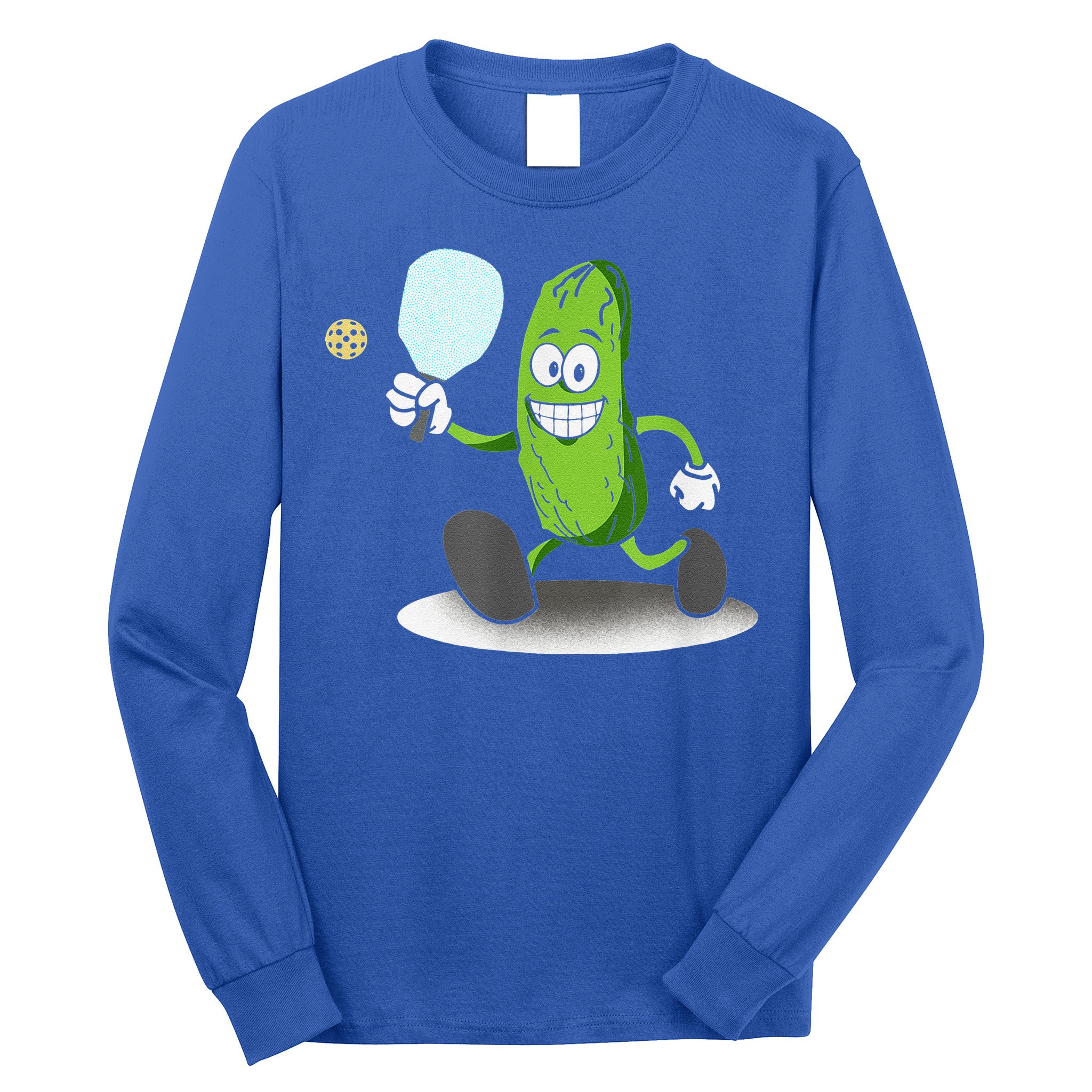 Funny Pickleball Paddle Pickleball Player Dink Retro Long Sleeve Shirt