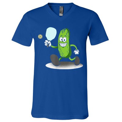 Funny Pickleball Paddle Pickleball Player Dink Retro V-Neck T-Shirt