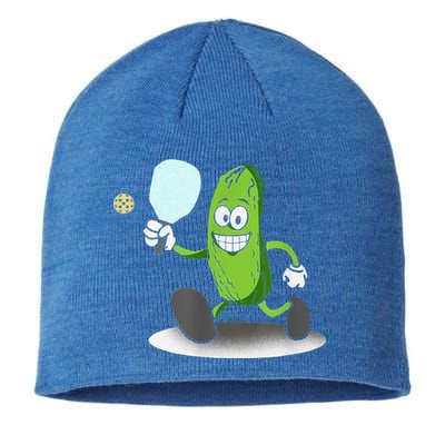 Funny Pickleball Paddle Pickleball Player Dink Retro Sustainable Beanie