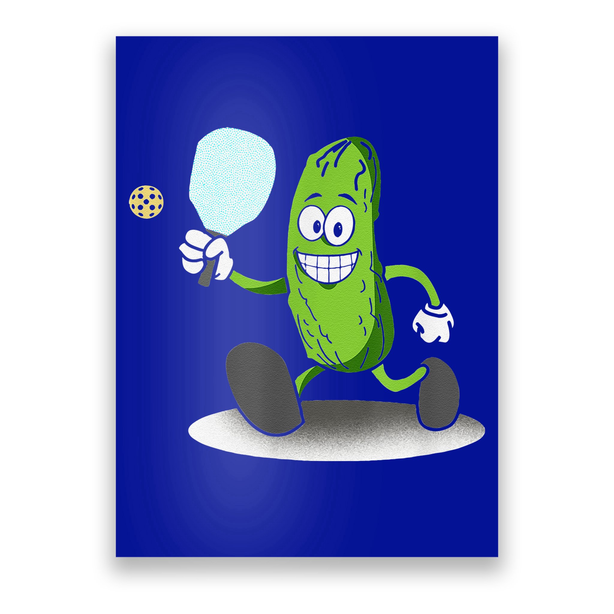 Funny Pickleball Paddle Pickleball Player Dink Retro Poster