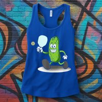 Funny Pickleball Paddle Pickleball Player Dink Retro Womens Tank Top