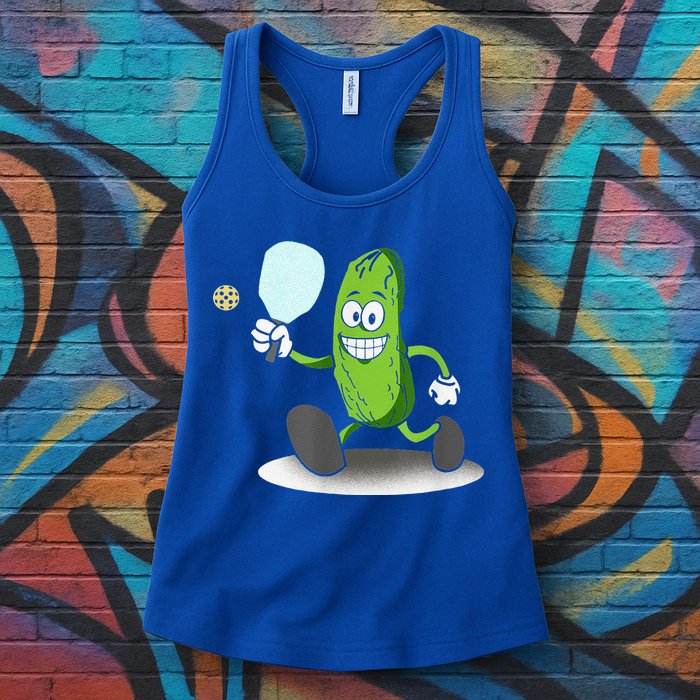 Funny Pickleball Paddle Pickleball Player Dink Retro Womens Tank Top