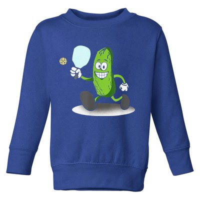 Funny Pickleball Paddle Pickleball Player Dink Retro Toddler Sweatshirt