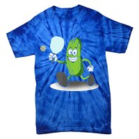 Funny Pickleball Paddle Pickleball Player Dink Retro Tie-Dye T-Shirt