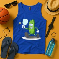 Funny Pickleball Paddle Pickleball Player Dink Retro Tank Top