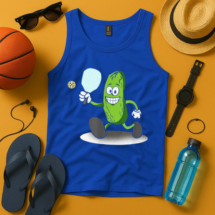 Funny Pickleball Paddle Pickleball Player Dink Retro Tank Top