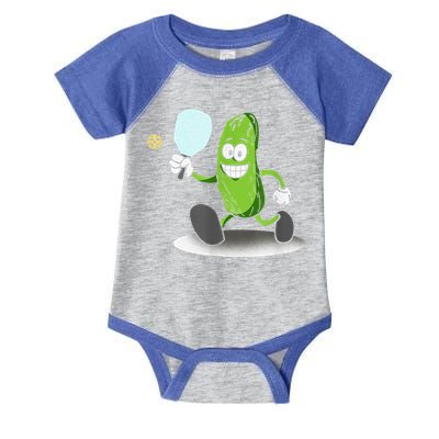 Funny Pickleball Paddle Pickleball Player Dink Retro Infant Baby Jersey Bodysuit