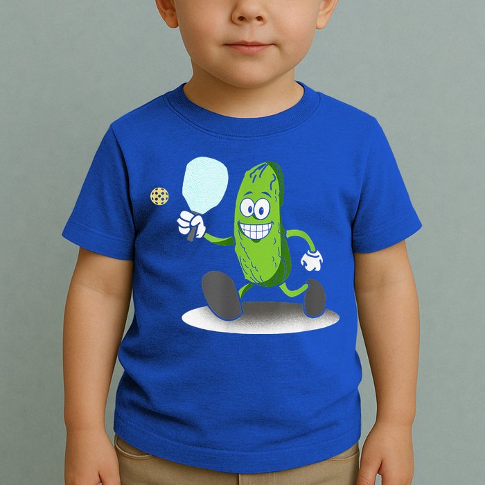 Funny Pickleball Paddle Pickleball Player Dink Retro Toddler T-Shirt