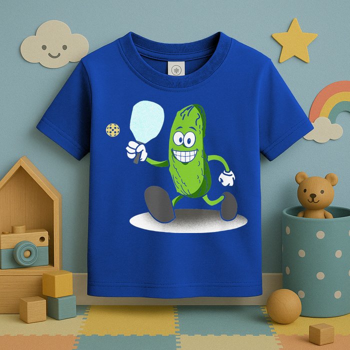 Funny Pickleball Paddle Pickleball Player Dink Retro Toddler T-Shirt