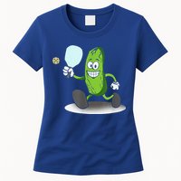 Funny Pickleball Paddle Pickleball Player Dink Retro Womens T-Shirt