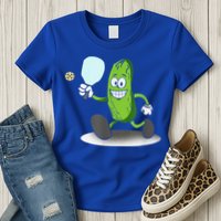 Funny Pickleball Paddle Pickleball Player Dink Retro Womens T-Shirt