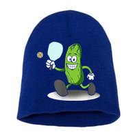 Funny Pickleball Paddle Pickleball Player Dink Retro Short Acrylic Beanie