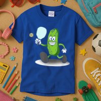 Funny Pickleball Paddle Pickleball Player Dink Retro Kids T-Shirt