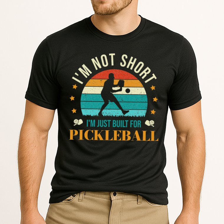 Funny Pickleball player with pickleball paddles love playing Performance Shirt