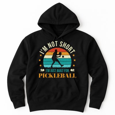 Funny Pickleball player with pickleball paddles love playing Hoodie